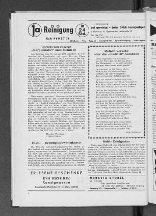 Bericht von unsereer "Karpfenfahrt" nach Reinfeld
