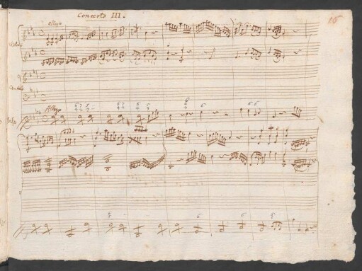 Konzerte; cemb, strings; Es-Dur; KV 107,3