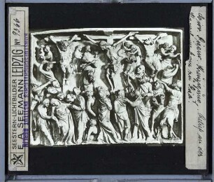 Pisa, Dom,Pisa, Dom, Kanzel von Giovanni Pisano : Relief: Kreuzigung