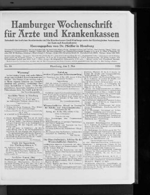 Wissenschaftlicher Abend im Institut für Schiffs- und Tropenkrankheiten