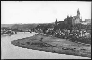 Meißen. Blick auf Meißen und das Elbtal