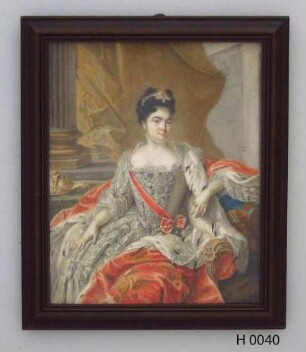 Miniaturbildnis der Kaiserin Katharina I. von Rußland
