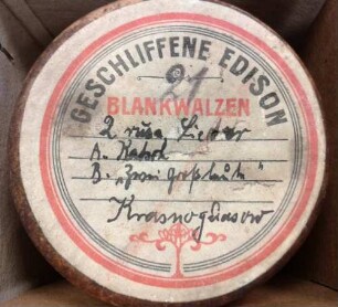 "Zwei russische Lieder: a) Katsch [Tkatch], b) Zwei Großleute"