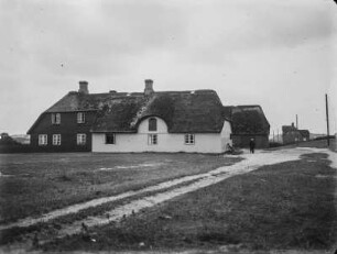 Häuser : Riet gedeckte Häuser in der Gemeinde List