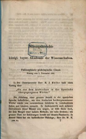 Die aus dem Arabischen in das Spanische übergegangenen Wörter