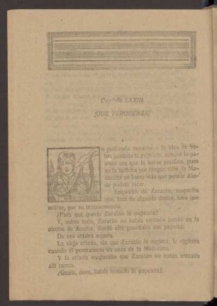 Capítulo LXXIII - ¡Que vergüenza!