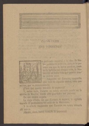 Capítulo LXXIII - ¡Que vergüenza!