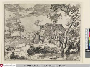[Farmhouses; Bauernhöfe; Die heilige Familie]