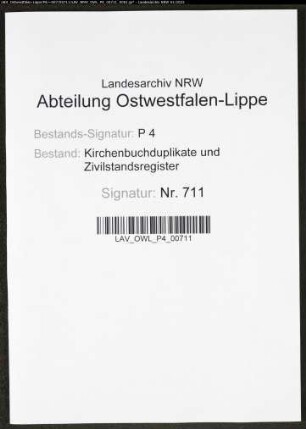 Kirchenbuchduplikat der katholischen Gemeinde Wickede/Ruhr, Kreis Soest (GHT 1864-1868, 1870-1874). (Gemeinde: Katholischen Gemeinde)