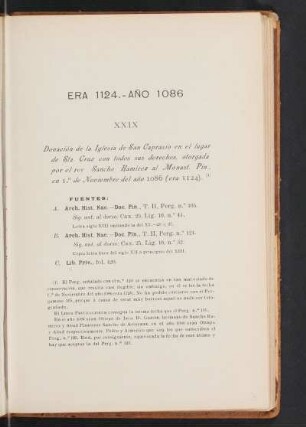 Era 1124. - Año 1086