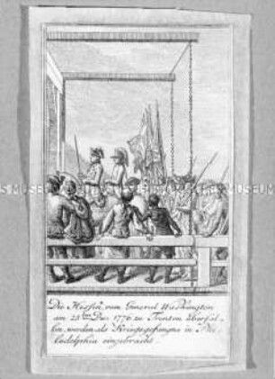 Sprengel's Nordamerikanische Revolution (1764-1783), 12 Blatt - Die Hessen ...
