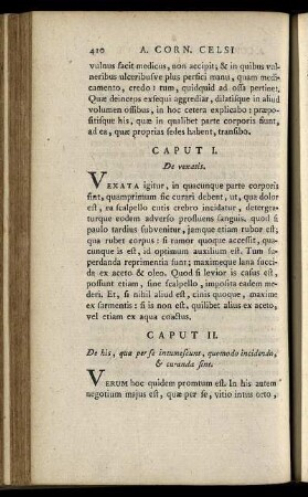 Caput I. - Caput Caput XV.