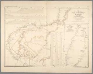 Karte des Weges der zweiten Schingú-Expedition vom 28. Juli bis 31. December 1887