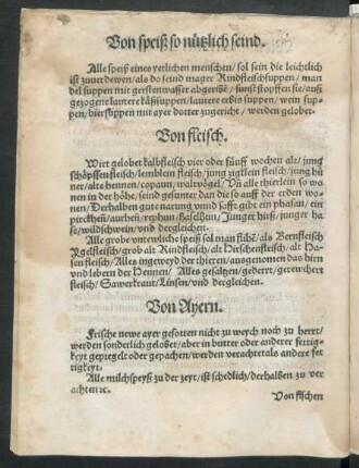 Von speiß so nützlich seind.