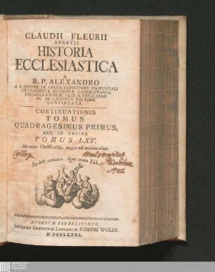 Continuationis Tomus Quadragesimus Primus, Seu In Ordine Tomus LXV.: Ab anno Christi 1682. usque ad annum 1690