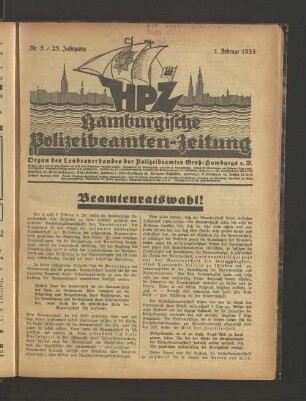 Nr. 3 / 23. Jahrgang 1. Februar 1933
