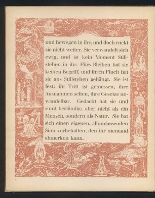 "Sie verwandelt sich ewig [...]"
