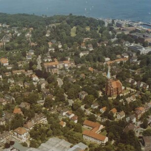Luftbild von Kiel-Düsternbrook