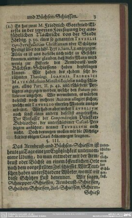 §. III. Unterschiedene Nahmen der Schützen-Lust