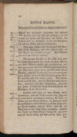 Eilftes Kapitel. Auf welche Art und Weise der Richter richten wird.