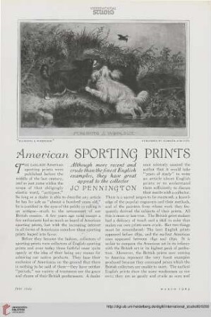 80.1925 = Nr. 334: American sporting prints