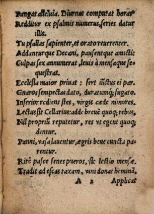 Regula Beatissimi Monachorum Patris Benedicti, Abbatis & Confessoris eximij : secu[n]dum castigatiora exemplaria excusa