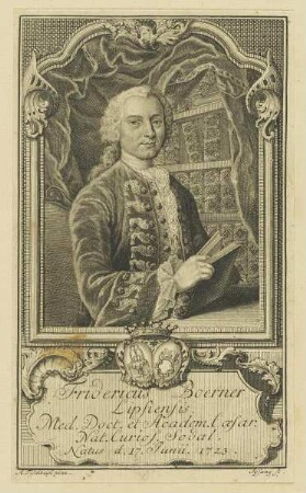 Bildnis des Fridericus Boerner