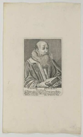 Bildnis des Caspar Finckivs