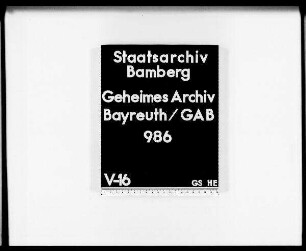 Korrespondenz des Geheimen Rats von Stein aus Wien