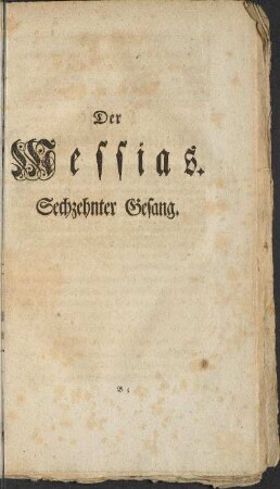 Sechzehnter Gesang.