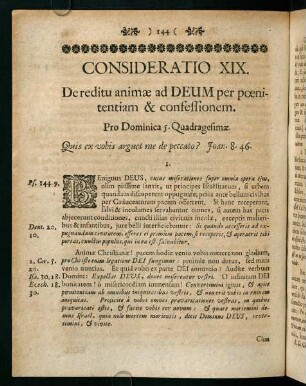 144-152, Consideratio XIX.