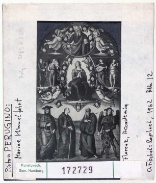 Pietro Perugino: Himmelfahrt Mariae. Florenz, Accademia