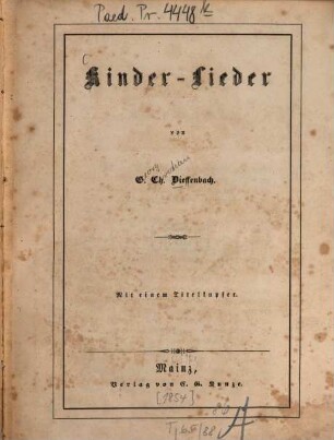 Kinder-Lieder