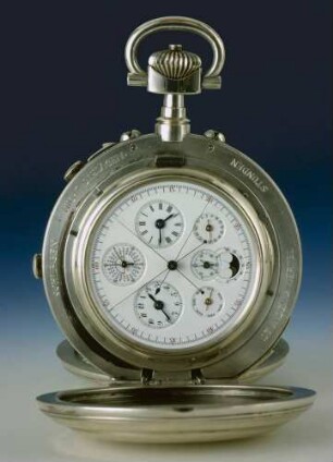 Silberne Taschenuhr, Grand Complication, "La Grandiose"