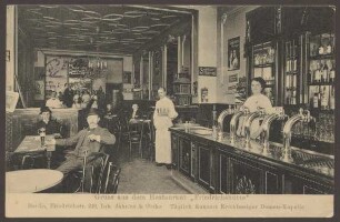 Ansichtskarte Restaurant „Friedrichshütte“, Friedrichstraße
