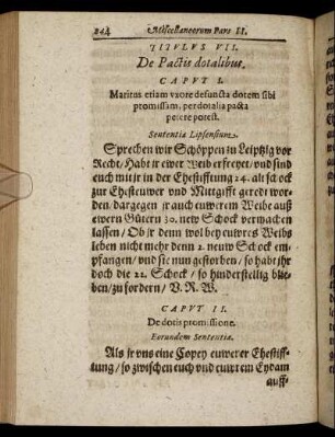 Titulus VII. De Pactis dotalibus.