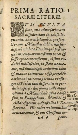 Rationes 10 quibus fretus certamen Anglicanae Eccl. Ministris obtulit in causa fidei