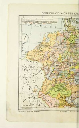 Deutschland nach der Kreiseinteilung (XVI. Jahrhundert)