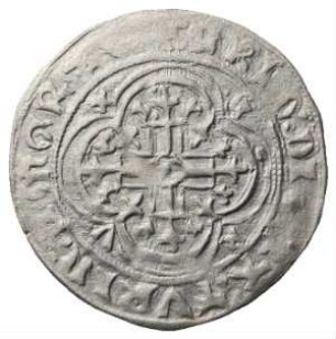 Fundmünze, Breiter Groschen, um 1364 - 1370