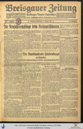 Nr. 1-25 (Januar 1932)