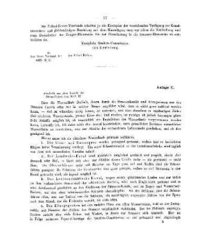 Anlage E. Abschrift aus dem Bericht der Strom-Polizei vom 25. August 1872