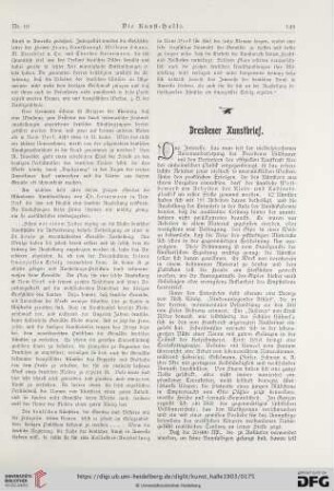 Dresdner Kunstbrief