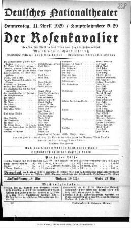Der Rosenkavalier