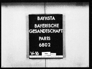 Der Etat des französischen Staatshaushaltes