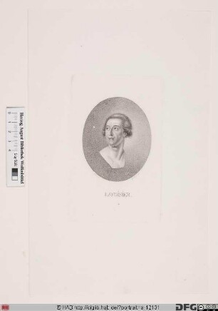 Bildnis Antoine-Laurent Lavoisier