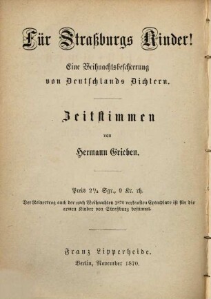 Zeitstimmen