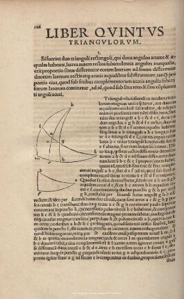 Liber Quintus Triangulorum.