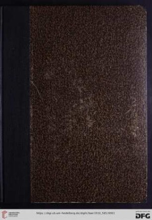 Nr. 585: Lagerkatalog / Josef Baer & Co., Frankfurt a.M.: Incunabula xylographica et typographica : 1455-1500