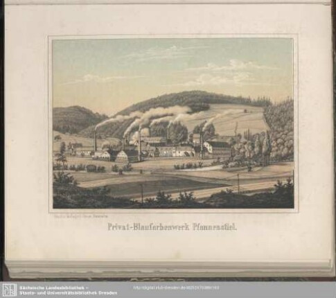 Das Privat-Blaufarbenwerk Pfannenstiel