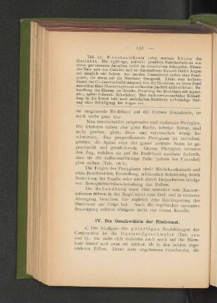 IV. Die Geschwülste der Bindehaut.